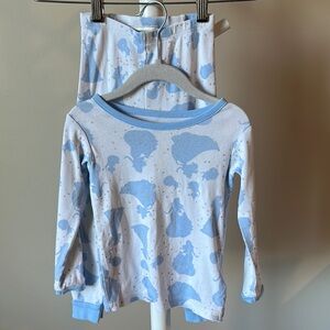 Baby Gap x Disney Princess Long Sleeve Pajamas Size 3